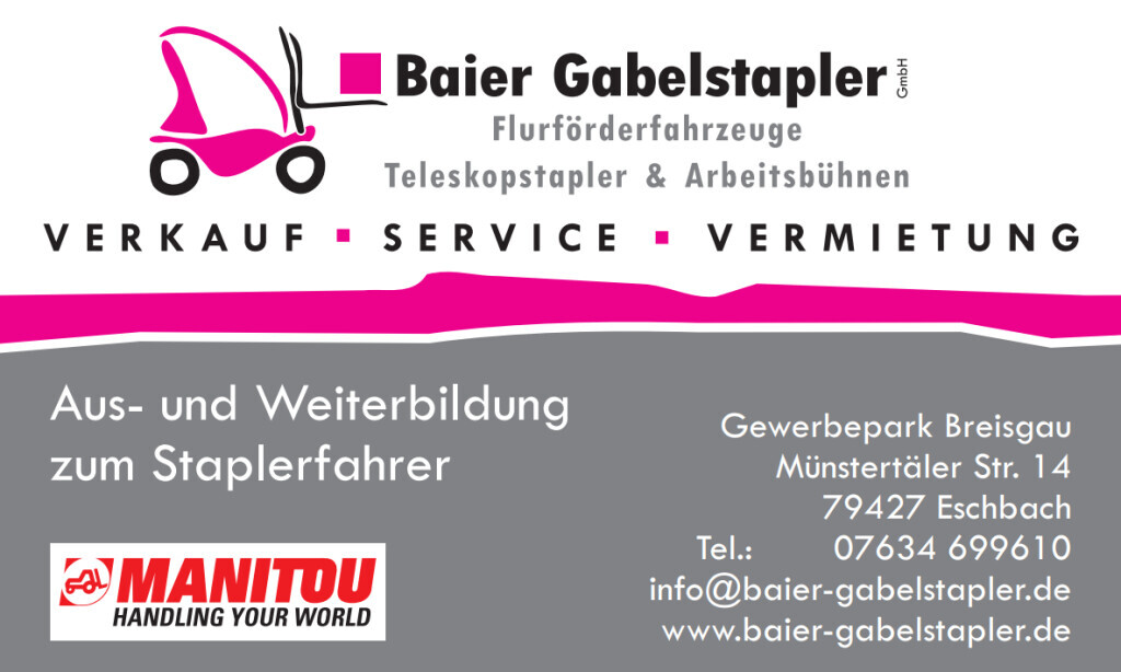 Baier Gabelstapler GmbH Logo