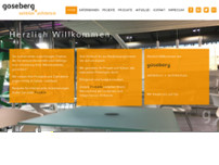 Screenshot for http://www.goseberg-exhibition.de