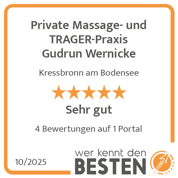 Bilder Private Massage- und TRAGER-Praxis Gudrun Wernicke