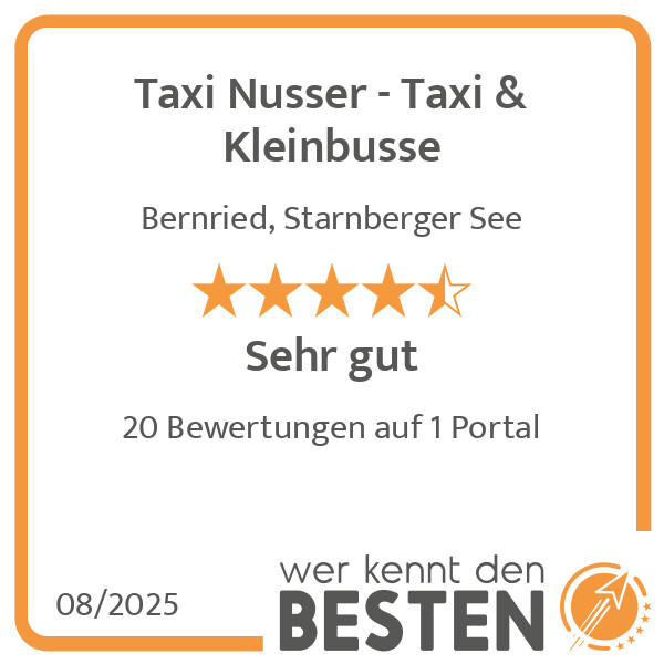 Bilder Taxi Nusser - Taxi & Kleinbusse