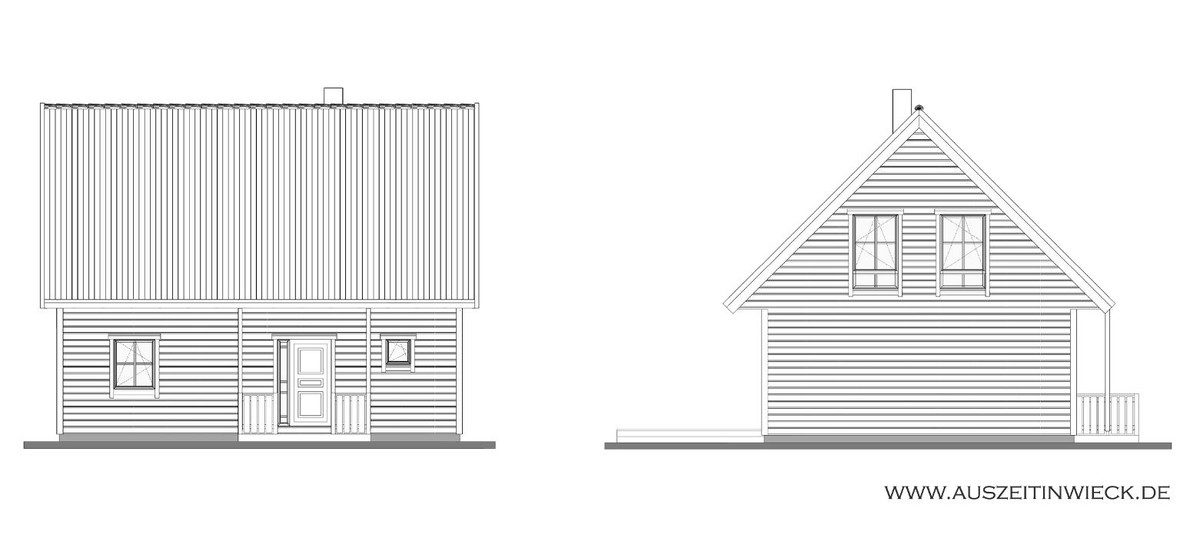 Bilder Auszeit in Wieck - nordisches Ferienhaus mit Sauna und Kamin