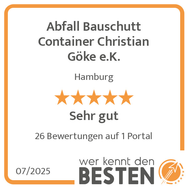 Bilder Abfall Bauschutt Container Christian Göke e.K.