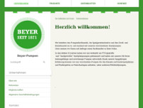 Screenshot for http://www.pumpen-beyer.de