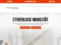 Website Screenshot Müller-Treppenlifte