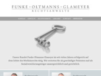 Funke Oltmanns Glameyer website screenshot