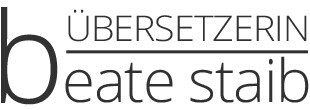 Beate Staib, Dipl. Übersetzerin BDÜ Logo