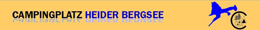 Campingplatz Heider Bergsee Logo