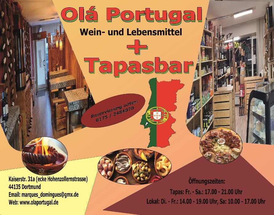 Ola Portugal Wein- und Lebensmittelhandel & Tapas Bar Logo