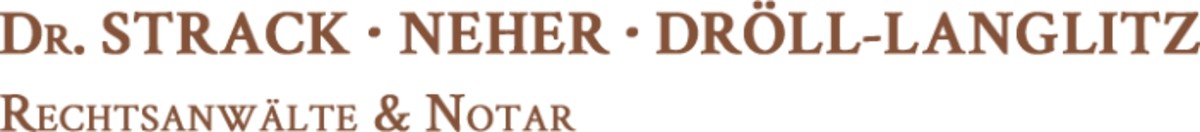 Dr. Strack • Neher - Rechtsanwälte & Notar Logo