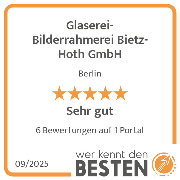 Bilder Glaserei-Bilderrahmerei Bietz-Hoth GmbH