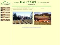 Website Screenshot Hallweger Holzbau GmbH u. Co.KG