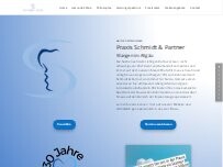 Website Screenshot Schmidt & Partner Zahnärzte