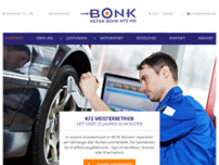 Peter Bonk Kfz. KG website screenshot