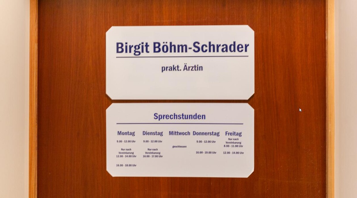 Bilder Böhm-Schrader Birgit Praktische Ärztin Ärztin für Betriebsmedizin