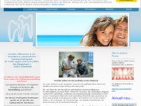 Dr. med. dent. Frank Eggers und Gesa Möller website screenshot