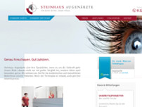 Screenshot for http://www.steinhaus-augenaerzte.de