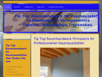 Tip Top Raumhandwerk website screenshot