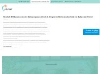 Website Screenshot Ulrich Degner, Zahnarzt, Schweizer Viertel.