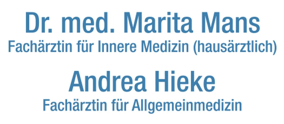 Gemeinschaftspraxis Dr. med. Marita Mans und Dr. med. Andrea Hieke Logo