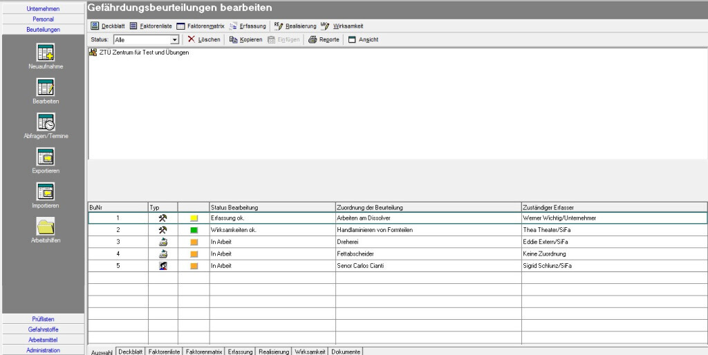 Bilder Fachkraft für Arbeitssicherheit und Brandschutz