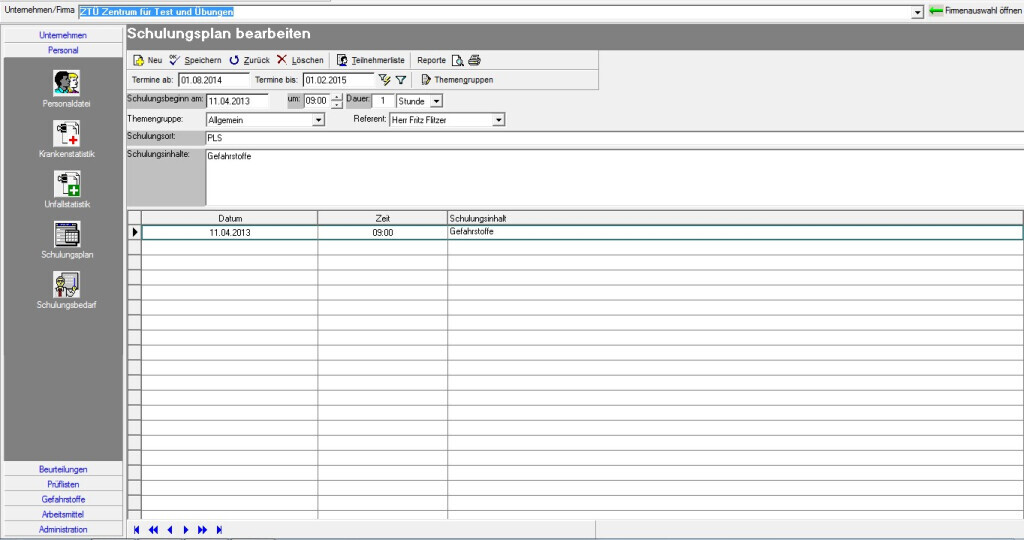 Bilder Fachkraft für Arbeitssicherheit und Brandschutz