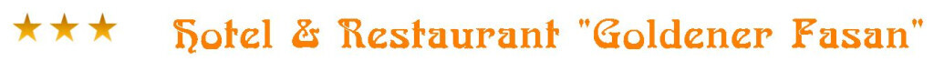 Hotel Goldener Fasan Inh. Gerlind Jung Logo