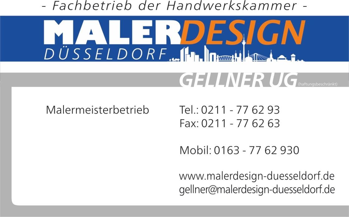 Malerdesign Düsseldorf Gellner UG (haftungsbeschränkt) Logo