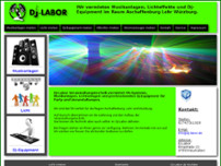 Screenshot for http://www.dj-labor.de