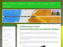 Malerfachbetrieb Gernhardt website screenshot