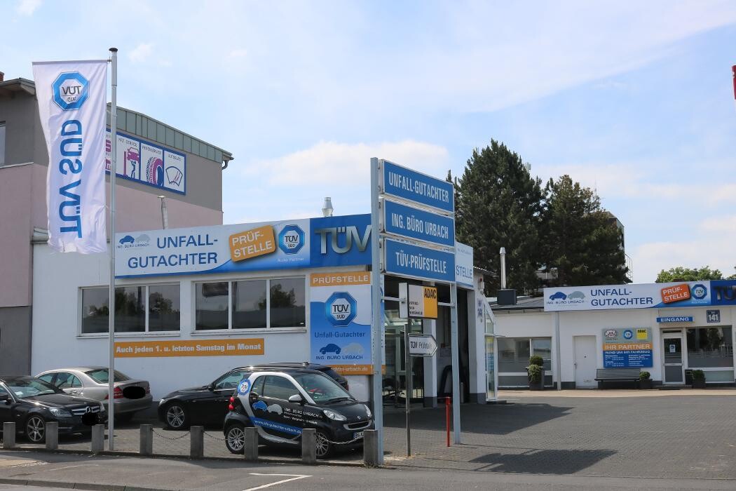 Bilder Ing.-Büro Urbach KG: KFZ-Gutachter Bonn / TÜV SÜD Prüfstelle, ADAC-Vertragsprüfstelle