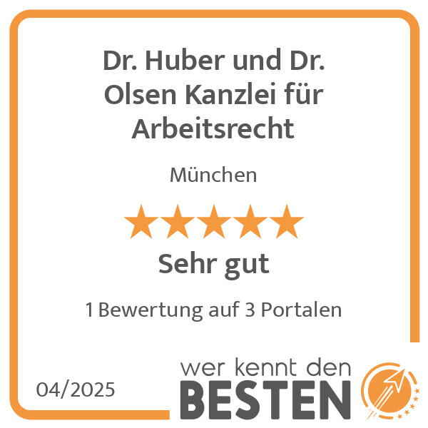 Bilder Dr. Huber und Dr. Olsen Kanzlei für Arbeitsrecht