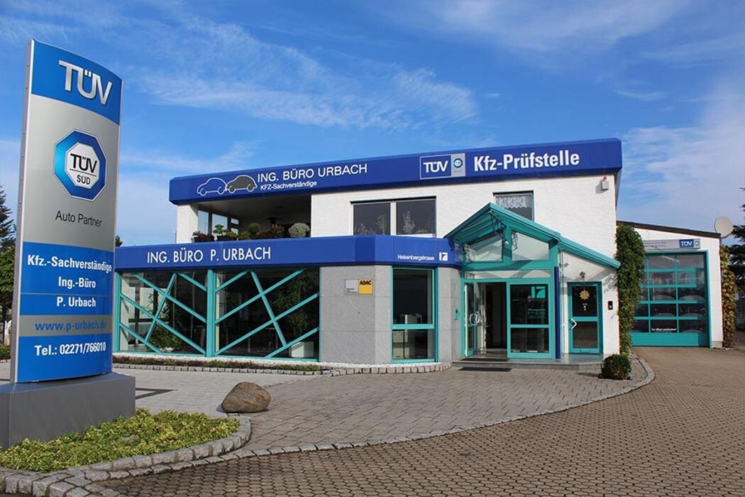 Bilder Ing.-Büro Urbach KG KFZ-Gutachter / TÜV SÜD Prüfstelle ADAC-Vertragsprüfstelle