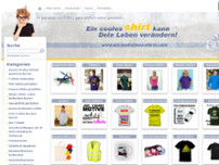 Screenshot for http://www.wir-bedrucken-shirts.com