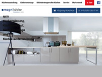 Screenshot for https://www.magnikueche.de