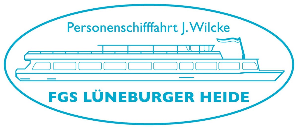 Personenschifffahrt J. Wilcke - Fahrgastschiff LÜNEBURGER HEIDE Logo