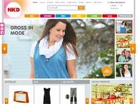 Screenshot for www.nkd.de