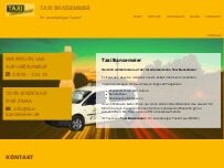 Website Screenshot Taxi-Bansemeier