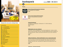 Huckepack GmbH website screenshot