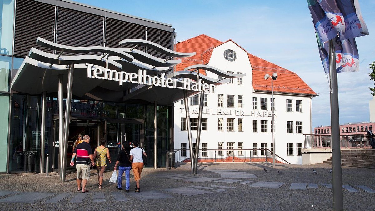 Bilder Tempelhofer Hafen, Berlin