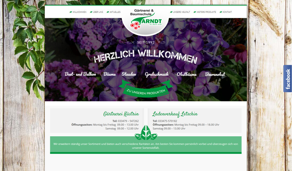 Bilder Gärtnerei & Baumschule Arndt
