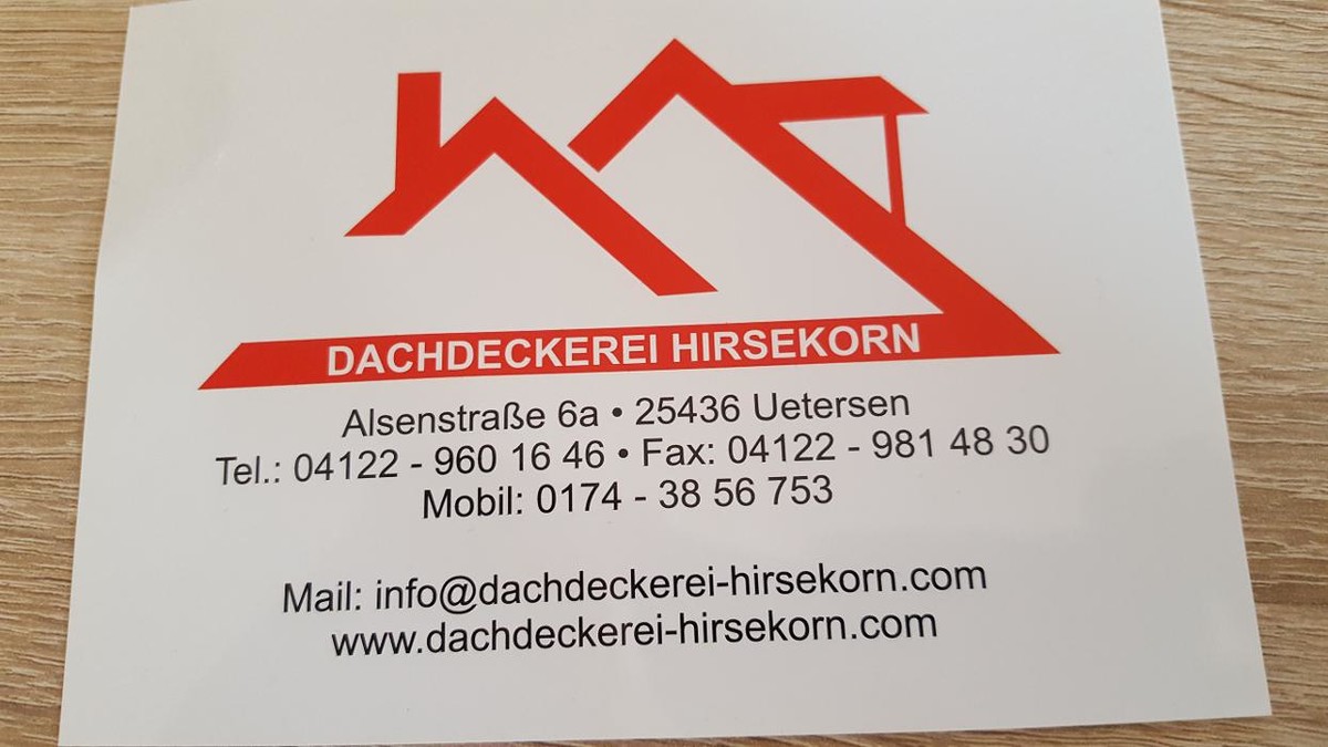 Dachdeckerei Hirsekorn Logo