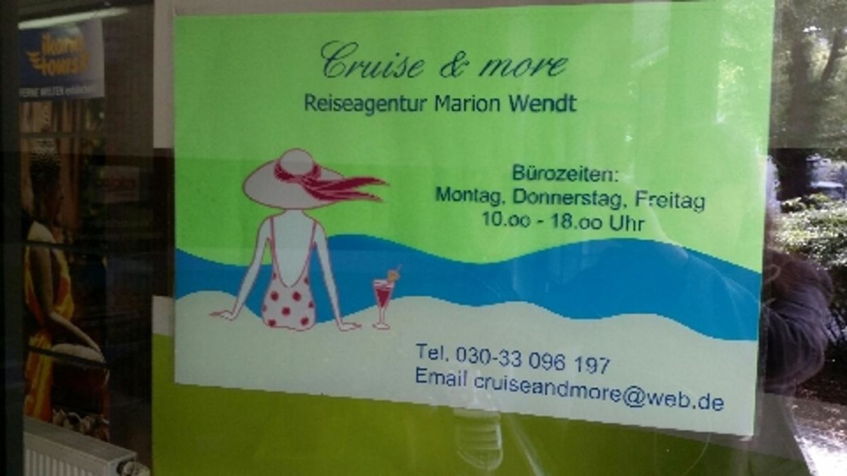 Bilder Cruise & more Reiseagentur Marion Wendt