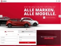 Website Screenshot Gekko Automobile