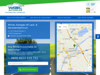 Wintec Autoglas AP Lack- & Karosseriezentrum website screenshot