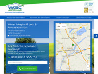 Wintec Autoglas AP Lack- & Karosseriezentrum website screenshot