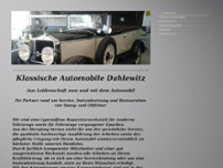 Screenshot for http://Klassische-Automobile-Dahlewitz.de