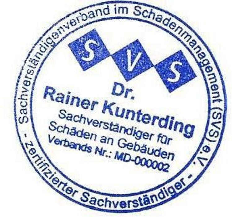 Dr. Kunterding Sachverständigenbüro - Immobilienbewertung - Baugutachten - Versicherungsgutachten Logo