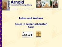 Arnold GmbH, Norbert Kachelöfen und Fliesen website screenshot