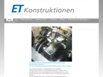 ET Konstruktionen website screenshot
