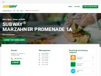 Website Screenshot Subway